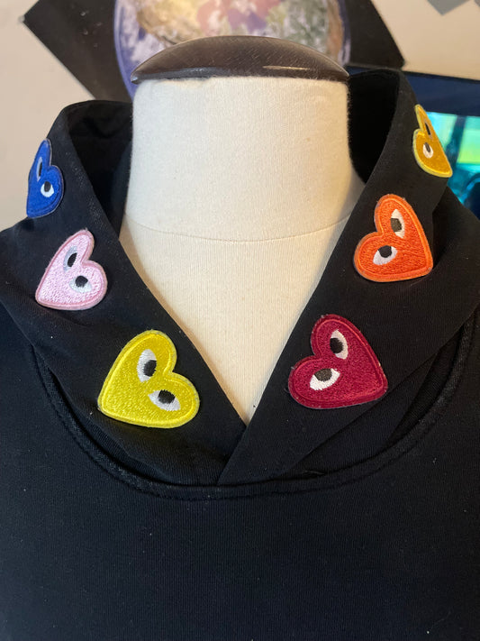 Wastd Life Multicolor Heart Hoodie (V1)